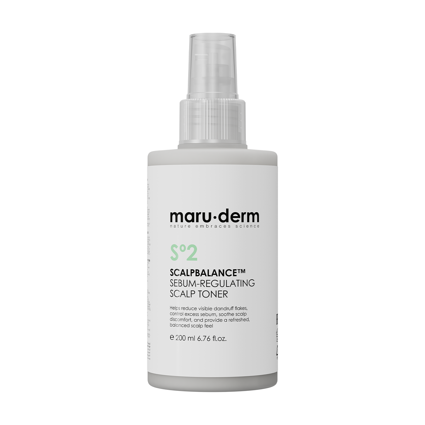 Maruderm ScalpBalance™ Sebum Dengeleyici Kepek Karşıtı Saç Derisi Toniği – Yağlı Saç Derisi İçin Arındırıcı Tonik 200 ML