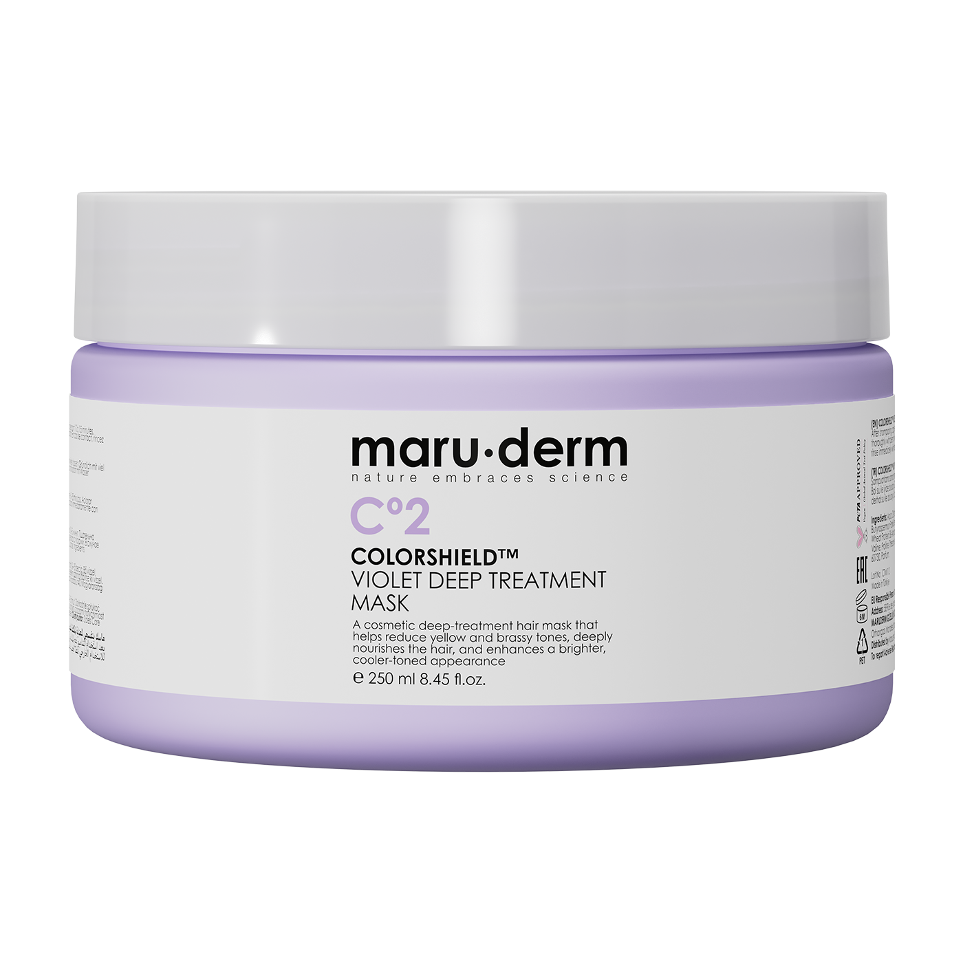 Maruderm ColorShield™ Mor Saç Maskesi – Turunculaşma Karşıtı Yoğun Bakım Mor Saç Maskesi 250 ML