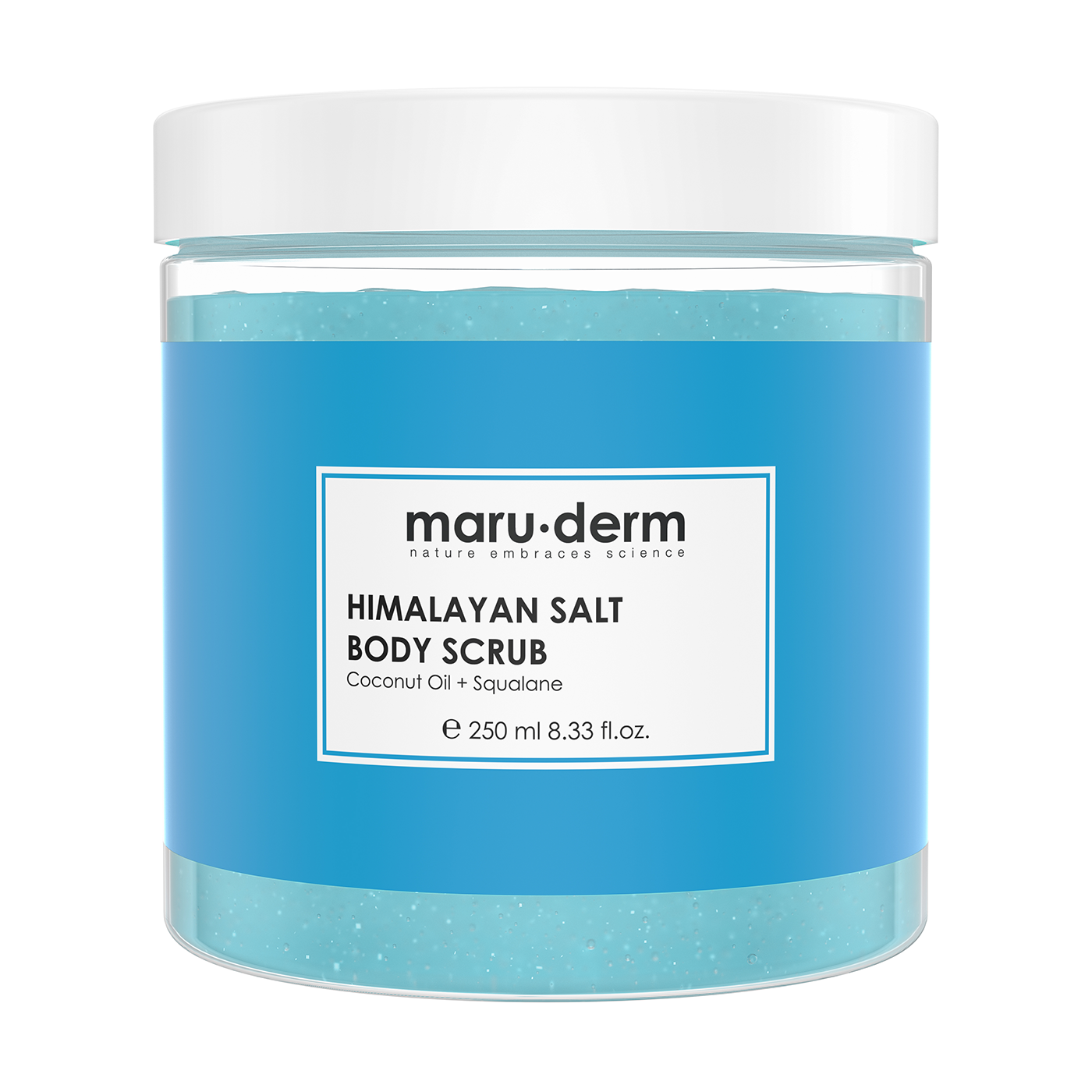 Maruderm Himalaya Tuzu Vücut Peelingi – Squalane, Hindistan Cevizi Yağı ve Shea Butter İçeren Nemlendirici Body Scrub 250 ML