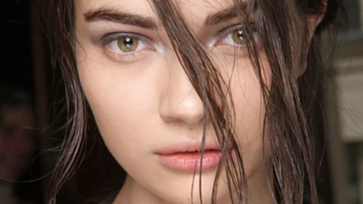 denizden çıkmış gibi saç