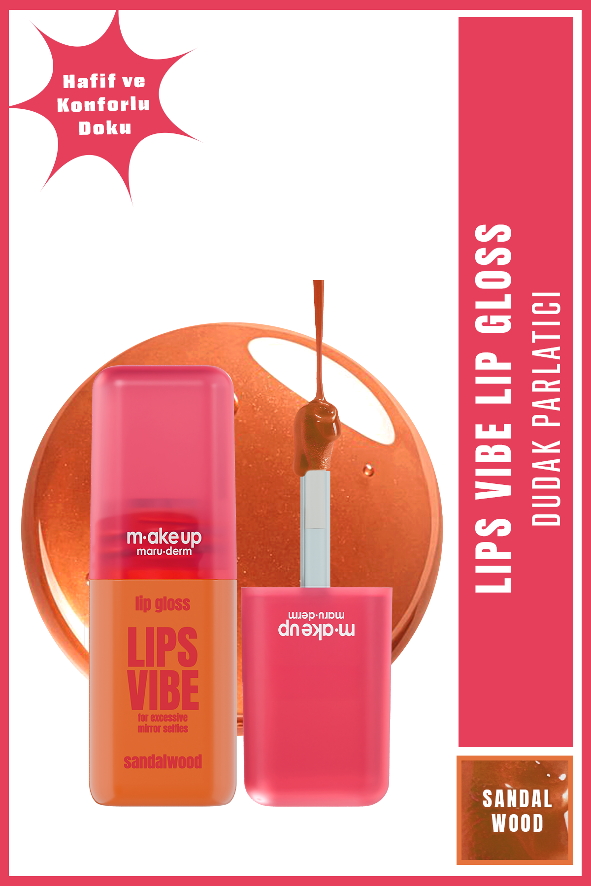 Lip Gloss Sandalwood 3.5 ML