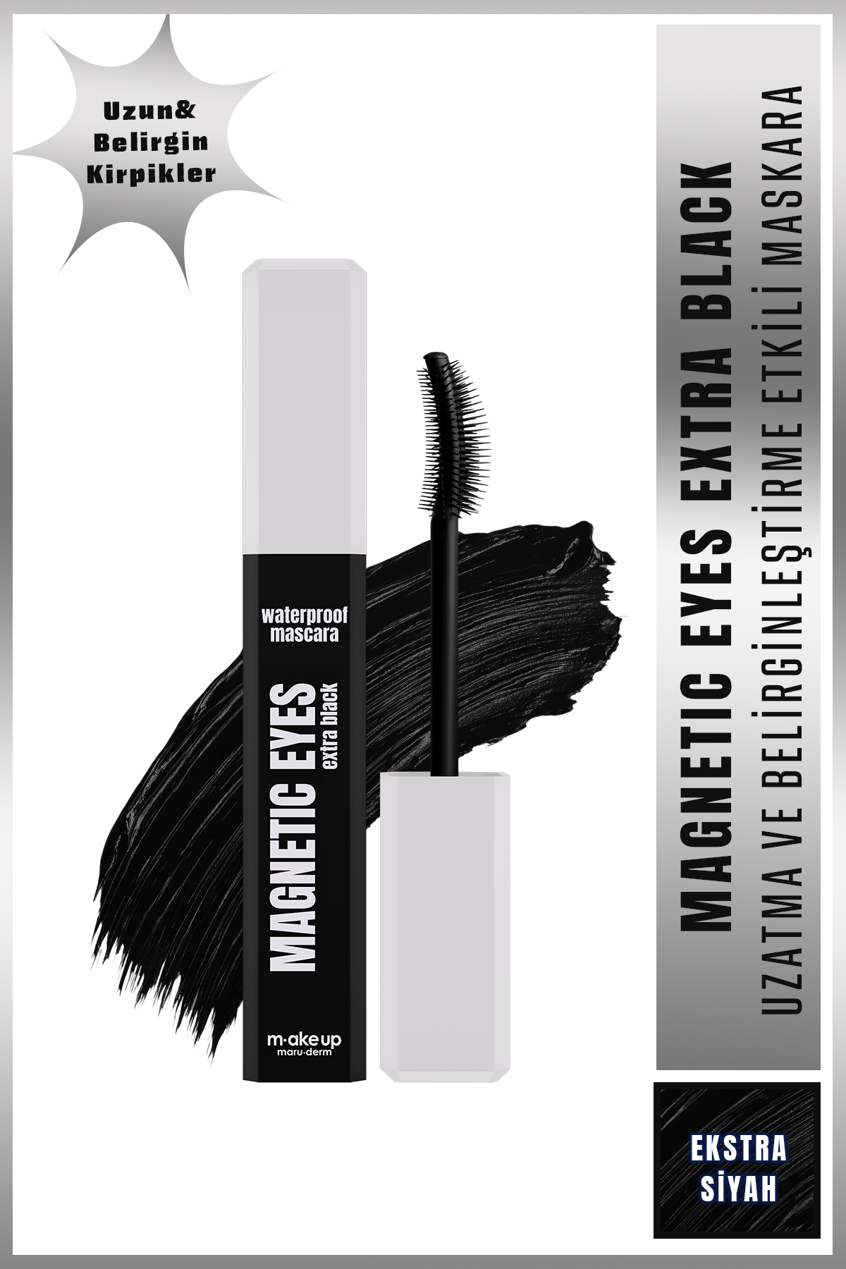 Extra Black Waterproof Mascara 8 ML