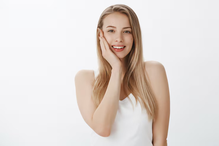 Smiling young girl
